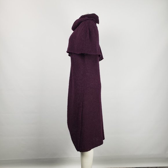 Stella Carakasi Purple Alpaca Knit Dress Size M - Picture 4 of 10
